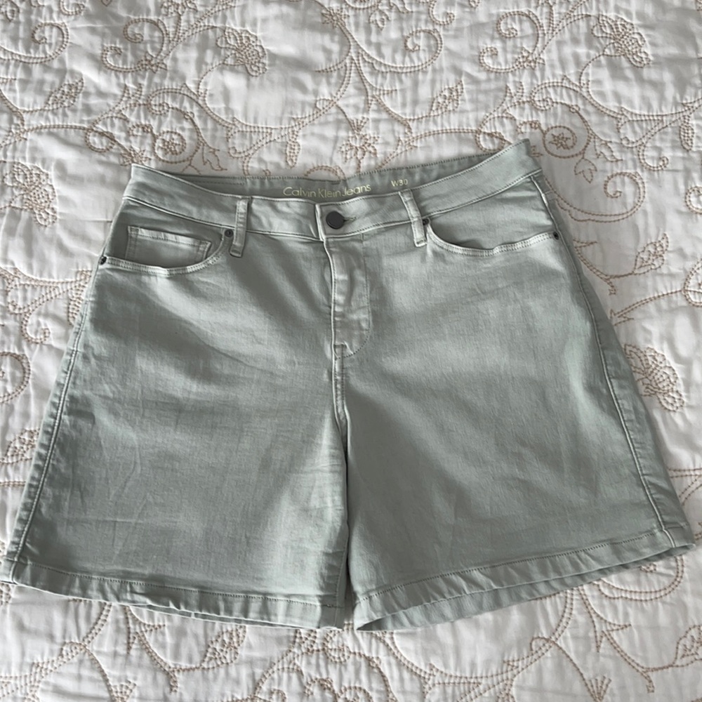 Calvin Klein Jeans mint green shorts